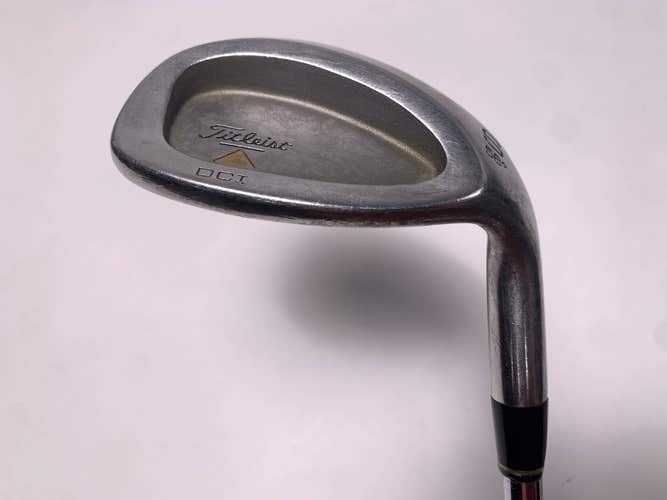 Titleist DCI Gold Sand Wedge SW 56* Tri-Spec Wedge Steel Mens RH Midsize Grip
