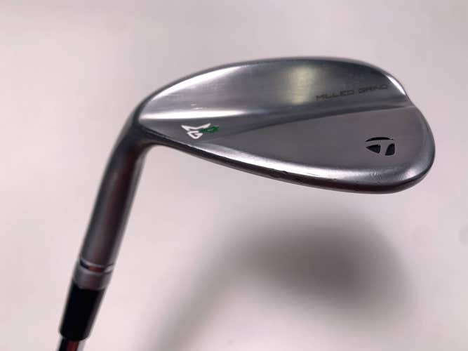 TaylorMade Milled Grind 4 Chrome Wedge 58* 11 Bounce SB 115g Wedge Steel Mens LH