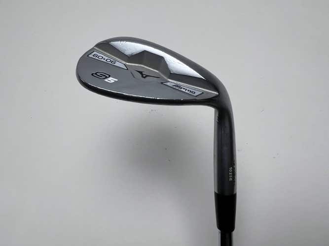 Mizuno S5 White Satin Wedge 60* 6 Bounce True Temper Dynamic Gold  Steel Mens RH