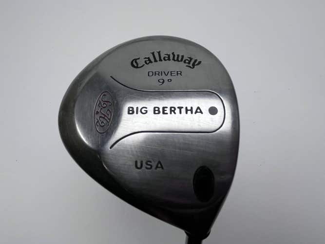 Callaway S2H2 Driver 9* RCH 90 Firm Graphite Mens RH