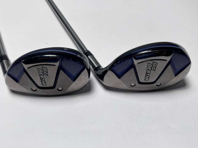 Callaway Big Bertha REVA Womens 5 & 6 Hybrid Set 25* 28* RCH 45g Ladies RH