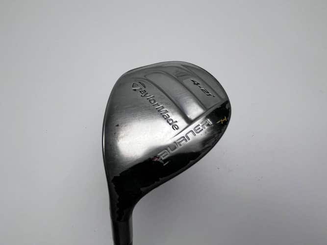 TaylorMade Burner Superlaunch 4 Hybrid 21* REAX 60g Stiff Graphite Mens LH