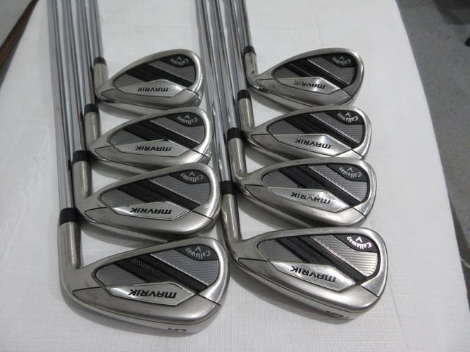 Callaway Mavrik Iron Set - 5-PW, AW, GW - XP 95 Regular Flex Steel