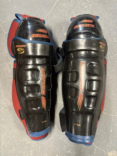 Senior Bauer 17" Shin Pads (Used)