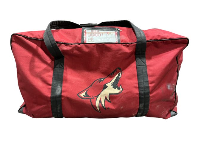 Arizona Coyotes Player Equipment Hockey Bag (Used) 1682
