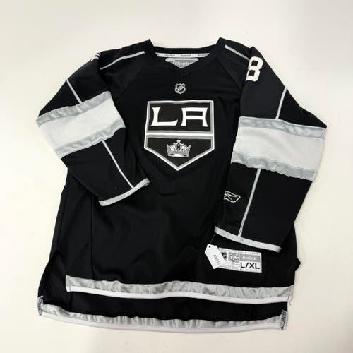 Used Black Reebok LA Kings Drew Doughty Jersey | Youth Large/XL | AB515