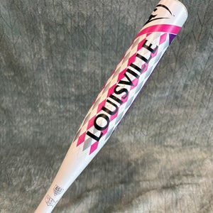 White Louisville Slugger Diva Alloy Bat (-11.5) Alloy 17.5 oz 29" (Used)