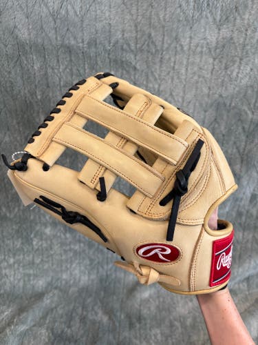 Brown Rawlings Gold Glove Elite LH Outfield Baseball Glove 12.75" (Used)