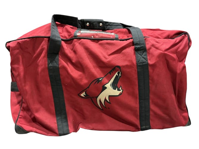 Arizona Coyotes Player Equipment Hockey Bag (Used) 1683