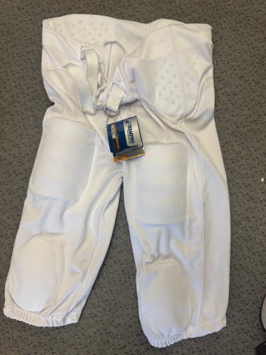 White Men's XL Youth Champro Integrated Practice Pants Game Pants (New)