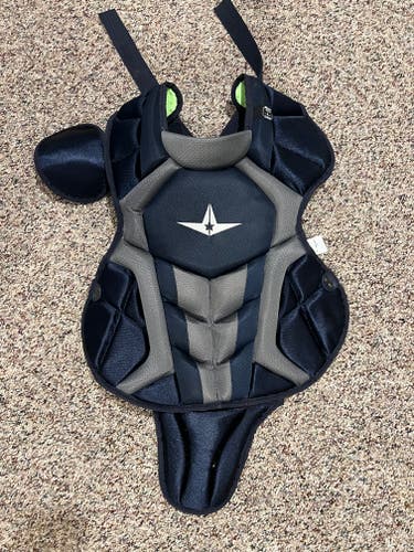All Star S7 Axis Baseball Catcher's Chest Protector Ages 12-16, NOCSAE Certified