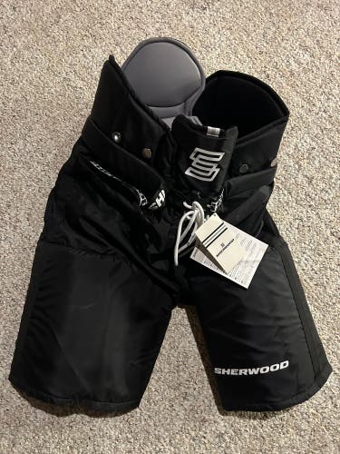 New Sherwood 5030 HOF Hockey Pants - Senior Medium NWT