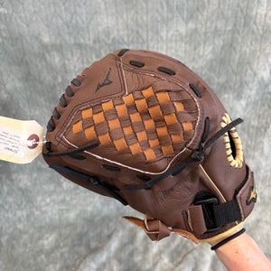 Brown Mizuno Prospect Power Close LH Pitcher's Baseball Glove 11" (New)