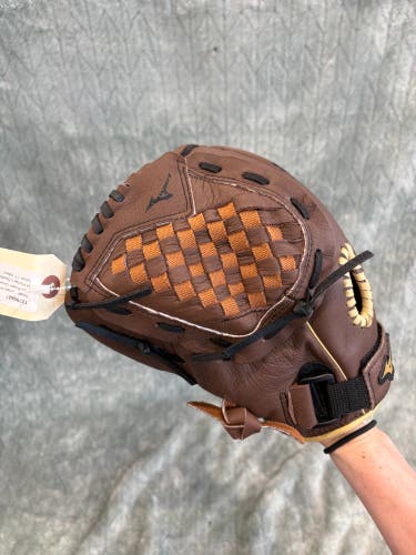Brown Mizuno Prospect Power Close LH Pitcher's Baseball Glove 11" (New)