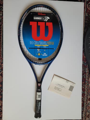 Wilson Hammer 7.4 Tennis Racquet (New)