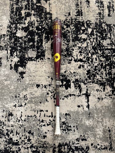2020 DeMarini The Goods One Piece Alloy BBCOR Certified Bat (-3) 30 oz 30" (Used)
