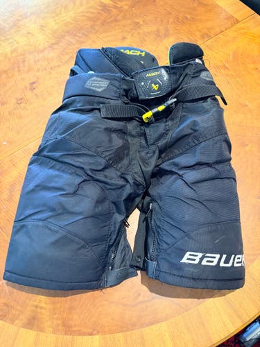 Junior Medium Bauer Supreme Mach Hockey Pants (Used)