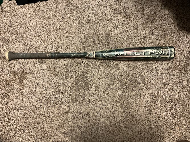 2026 Louisville Slugger Select PWR Hybrid BBCOR Certified Bat (-3) 29.5 oz 32.5" (Used)