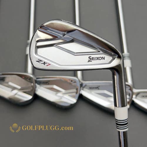 -1/2 Srixon ZX5/ZX7 Iron Set 4-PW / Dynamic Gold Mid Steel, Stiff (242)