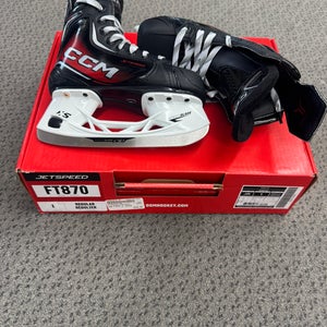CCM JetSpeed FT870 Hockey Skates Size 1 (New)