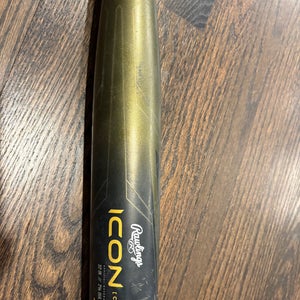 2023 Rawlings Icon Composite BBCOR Certified Bat (-3) 29 oz 32" (Used)