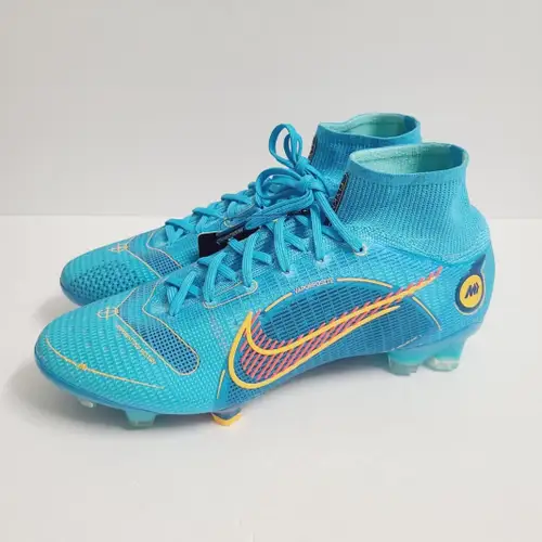 Nike Mercurial Superfly 8 Elite FG Soccer Cleats DJ2839-485 Size 8.5 Blue #1