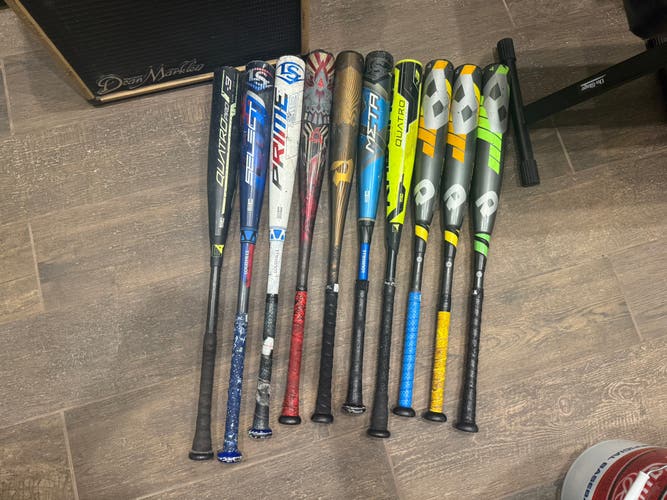 HUGE Baseball Bat Lot USSSA and BBCOR
