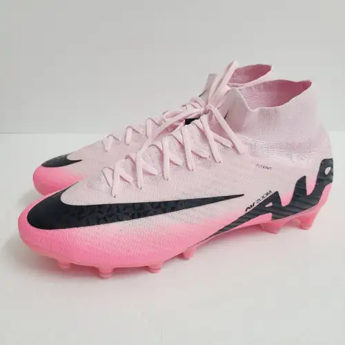 Nike Mercurial Superfly 9 Elite FG Soccer Cleats FD0241-601 Size 10 Pink