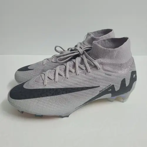 Nike Mercurial Superfly 9 Elite FG Soccer Cleats HF4382-001 Size 6.5 Gray