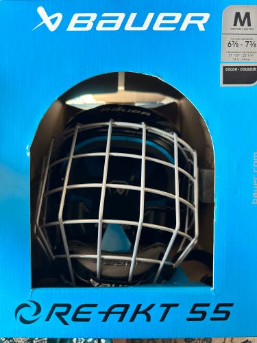 Medium Bauer Re-Akt 55 Helmet (New)
