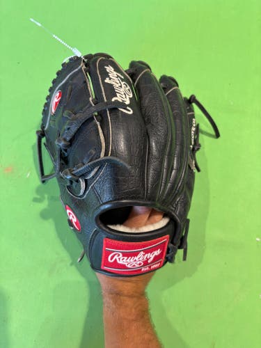 Black Rawlings Pro Preferred LH Pitcher's Baseball Glove 11.75"