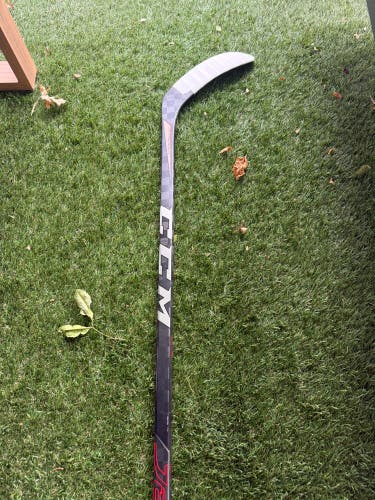 Senior CCM JetSpeed FT3 Pro Left Hand Hockey Stick P28 60 Flex Pro Stock (Used)