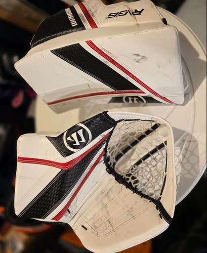 Warrior Ritual G6 E+ Glove and Blocker (Used)