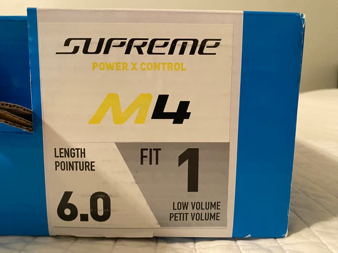Bauer Supreme M4 Hockey Skates - Size 6 - Fit 1 (Used)