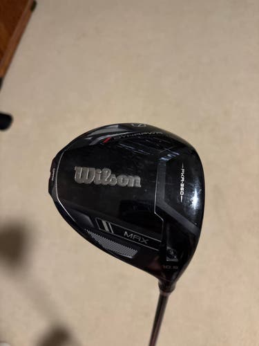 Men’s 2025 Wilson Staff Max Driver 10.5 Loft Regular Flex 50g
