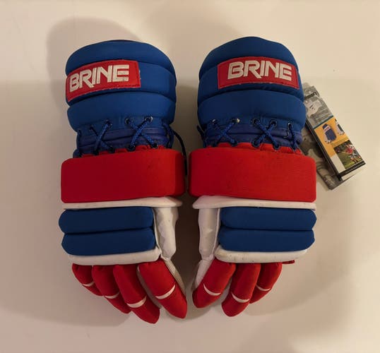 Vintage Brine L-35 Lacrosse Gloves (New)