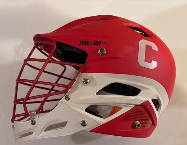 Vintage Cornell Stallion Lacrosse Helmet