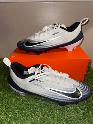 Mens 11.5 Nike Vapor Speed 3 TB Football Cleats White Navy Shoes HM8849-103 NEW