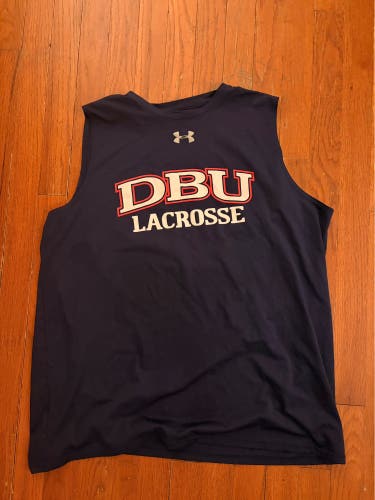 Dallas Baptist Lacrosse Player Issued Team Workout Shirt Size Large