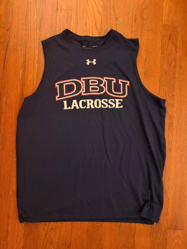 Dallas Baptist Lacrosse Player Issued Team Workout Shirt Size Large