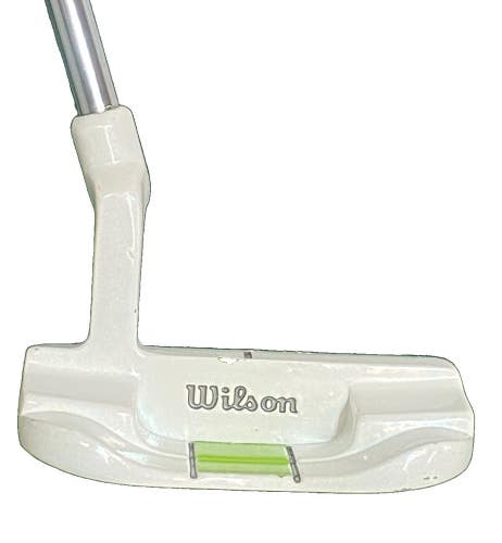 Wilson Ultra Blade Insert White Putter RH Steel Shaft 34" Nice Original Grip