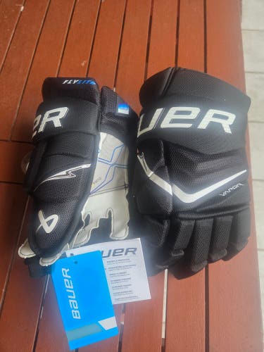 Bauer Vapor Flylite Gloves 14" Black/ White
