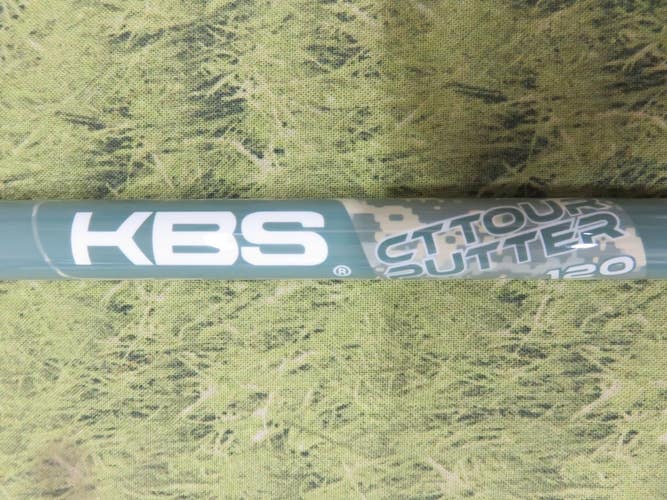 KBS CT TOUR 120 CAMO MILITARY GREEN 370 Putter Shaft - 38" Uncut