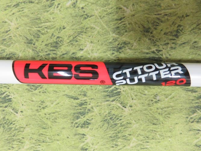 KBS CT TOUR 120 PEARL WHITE 370 Putter Shaft - 38" Uncut