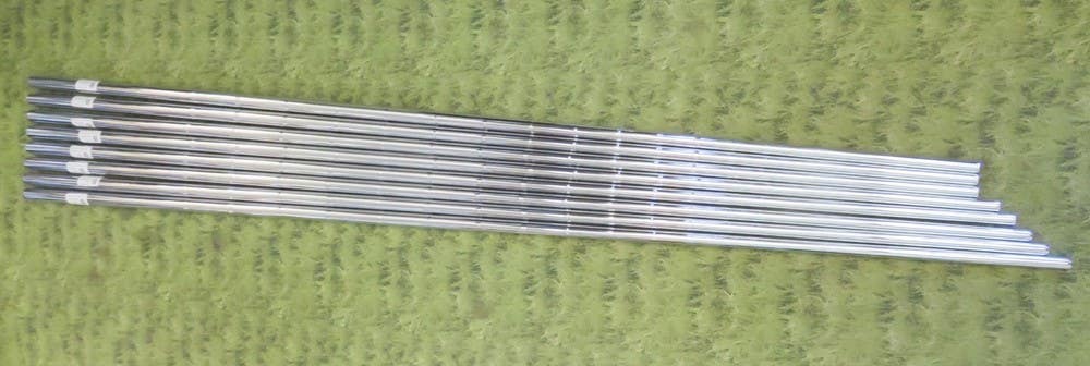 KBS TOUR REGULAR + PLUS Iron Shaft * Set of 8 * 355 UNCUT 4-P + EXTRA WEDGE