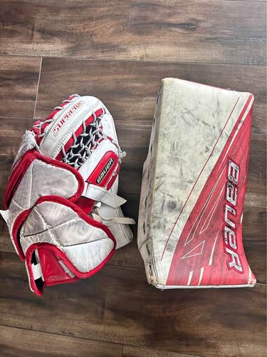 Bauer Supreme S190 Glove and Blocker (INT)