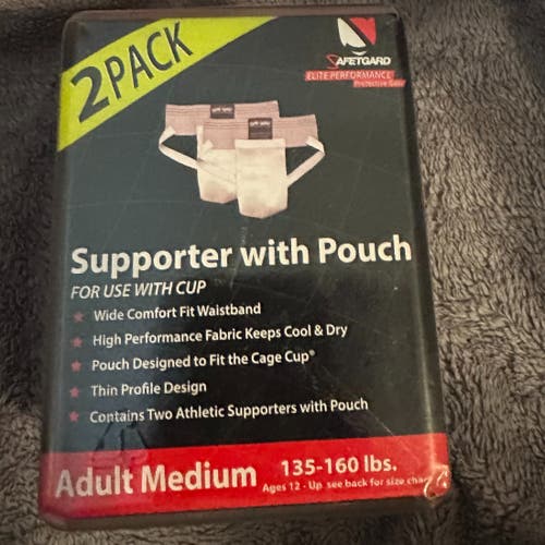 New 2 Safetgard Supporter W/ Pouch