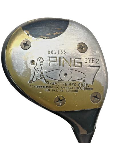 Ping Eye2 Karsten Toe-Heel Balance 7 Wood RH Stiff Steel 40.5" Victory Grip HC