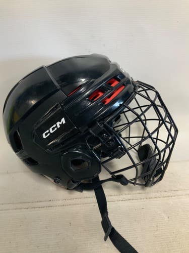Used CCM TACKS 70 Helmet Cage Combo Black SM 11823-S000041651