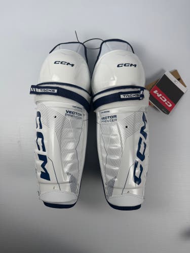 New Junior CCM Tacks Vector Premier Hockey Shin Pads